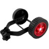 Poggapp Lawnmower Wheel Universal Lawnmower Set with Stabilisers Adjustable Lawn