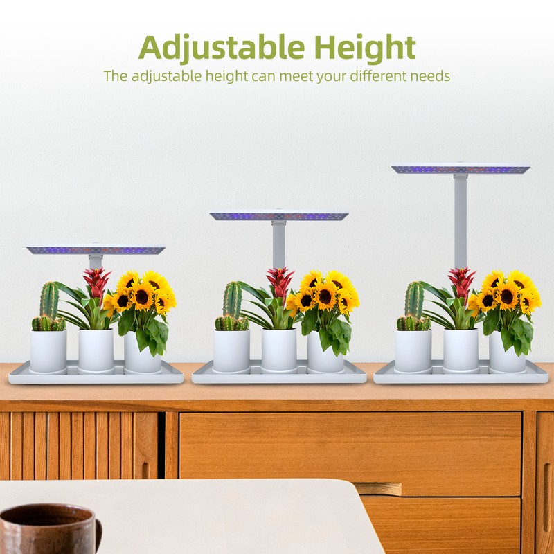 Desk Grow Lights for Indoor Plants Full Spectrum Desk LED