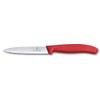 Victorinox VIC-6.7701 Swiss Classic Paring 4" Straight Spear Point Blade 5/8" Width at Handle Red