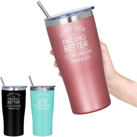 Going Away Gifts for Coworker-Good Luck Finding Better Coworkers Than Us, Farewell Gifts, Leaving Gifts, New Job Gifts, Goodbye Gift for Colleague, Boss, Women, Men - 20oz Insulated Tumbler