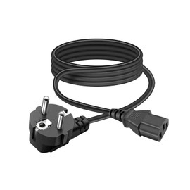 AC Power Cable Power Cable 3-Pin Replacement for Rocktile AA-60 BN Eric Amplifier AMP 3 Prong C13 Power Cord Plug