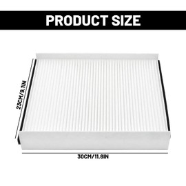 Hoypeyfiy 4Pcs 20435801 Cabin Air Filter, Replacement for Truck VN 430 630 670 730 780, VNL 300 430 630 670 760 860, Replaces P606555 AF26405 PA10187 49084