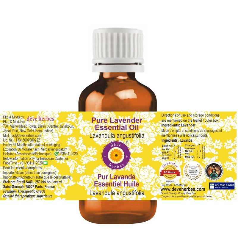 Deve Herbes Essential Oil Kit 100% Natural Therapeutic Grade 10ml