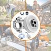 Mtanlo 3/8" Clutch Drum Sprocket Oil Pump Worm Gear Kit