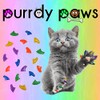 Purrdy Paws Soft Nail Caps for Cat Claws Rainbow Combo