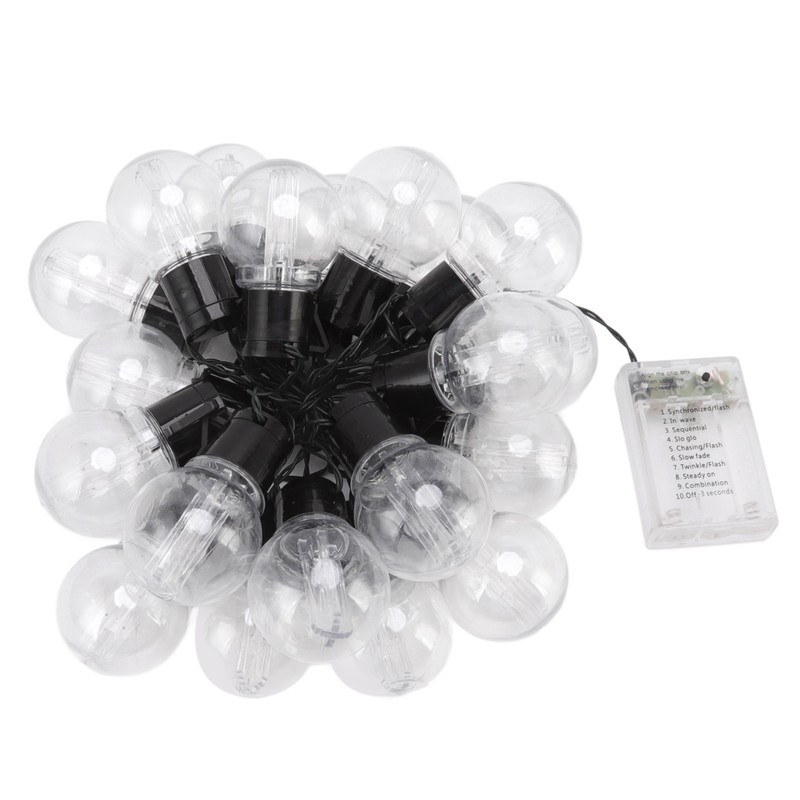 LED String Lights 20LEDs Waterproof Outdoor String Lights for Garden