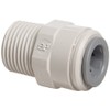 John Guest Straight Adaptor 3/8 inch Tube OD x 3/8