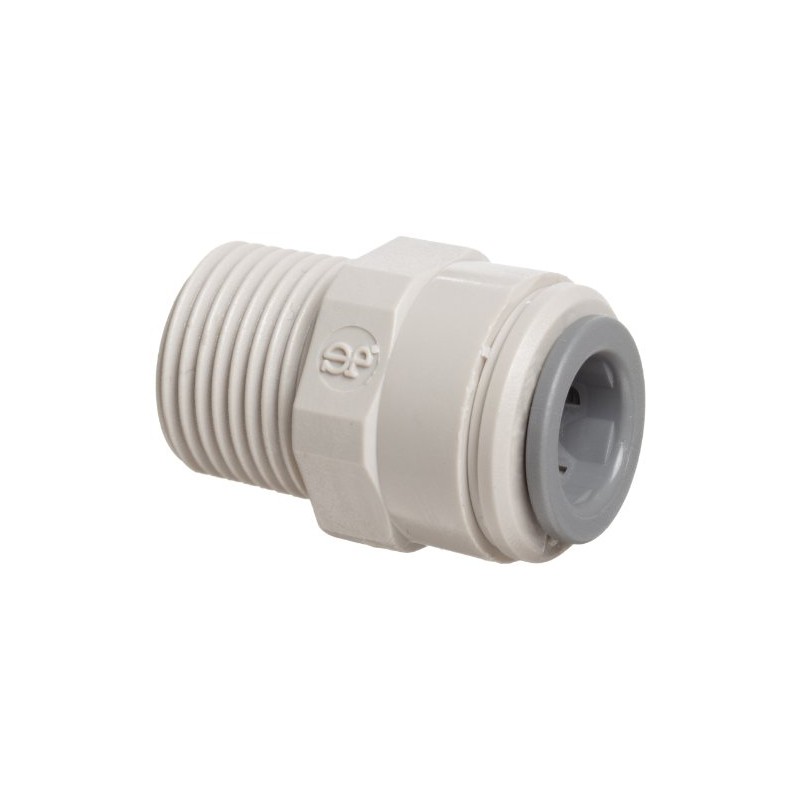 John Guest Straight Adaptor 3/8 inch Tube OD x 3/8
