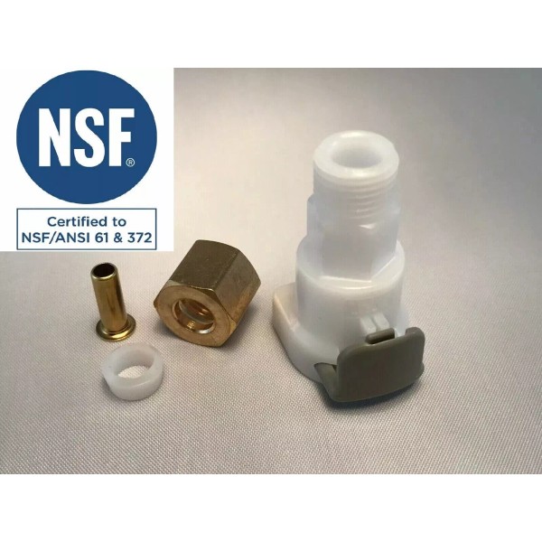 Insinkerator ISE 43103C Quick snap Connect Connector Faucet SST Tank