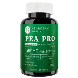 Neurogan- “Suplemento de Palmitoyletanolamida Ultra Micronizada (Guisante) 1500 MG Por Porción Altamente Purificado & B