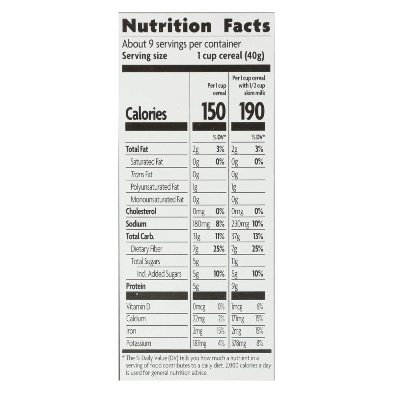 UD_Nature's Path Organic Flax Plus Multi-bran Flakes Cereal - Case