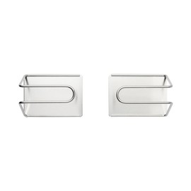Mu-in-Ryouhin Stainless Size-Compatible Kitchen Paper Towel Holder MAF95A3A