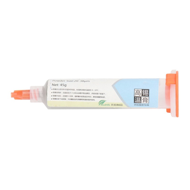 High Temperature Solder Paste Needle Tube Anti Drying 217℃ Soldering