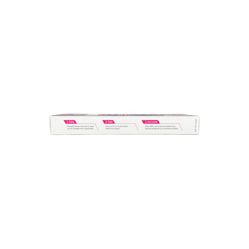 Digital Accurate Pregnancy Test (25miu), (1 Pack, 2 Tests)