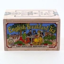 The Metropolitan Tea Company 62WD-618B-004 English Breakfast 25 Teabags in Wood Box