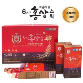 Daily One 12 + (도매특가)(건강기능식품) 30포 x 데일리원 g 쇼핑백포함 6년근홍삼스틱 배송을 위한 제3자 제공에 동의합니다(YES)