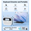 EazeID Label Maker Machine with-Tape Waterproof, Rechargeable Handheld Label Maker