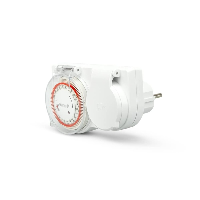 Heron 400601 Timer-Programmer Analogue Outdoor, White.