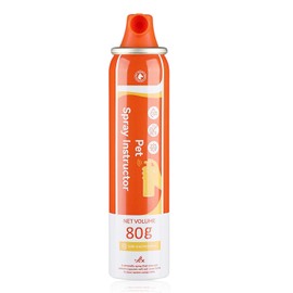 Spray Corrector para Perros 80ml 1Paquete Spray Corrector para Perros Adiestrador de Perros para Detener Ladridos, Saltos, Robo de Comida, Peleas de Perros, Evitándolo, Comportamiento No
