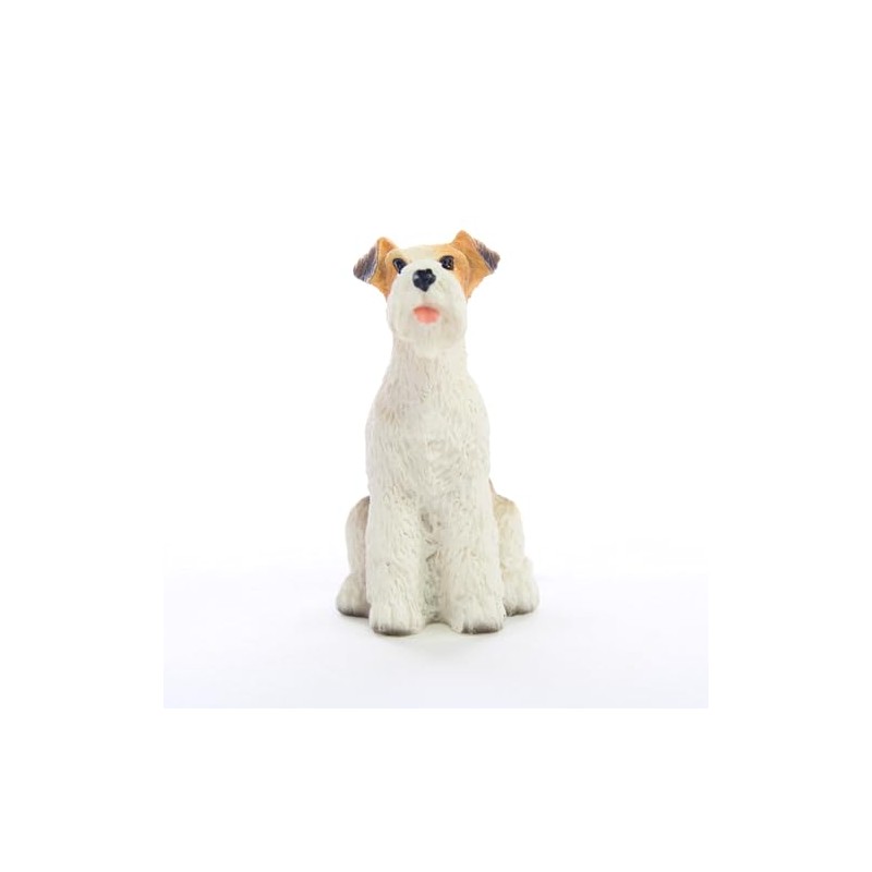 Wire Fox Terrier Red Tiny One Figurine
