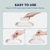 LOUKIN Dry Erase Wipes, Whiteboard Cleaning Wipes, Non-Toxic Cleaning Wipes