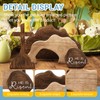 Empty Tomb Easter Scene and Cross Decorations, Wooden He Is