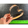 Large Heart Cookie Cutter - Copper, 5.5 x 5 in