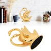 Swan Napkin Holder Golden Swan Design Rustproof Alloy Elegant Style