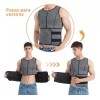 Total Supplier Faja Deportiva De Hombre Para La Cintura Sweat