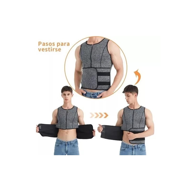 Total Supplier Faja Deportiva De Hombre Para La Cintura Sweat