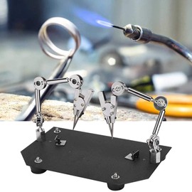 Welding Fixture Clip, Auxiliary Welding Work Clip Jewelry Welding Fixture Table Clip Clamp Helping Hands Third Arm Soldering Work Station for Soldering Repairing