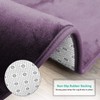 Clara Clark Bathroom Rugs, Velvet Memory Foam Bath Mat, Non-Slip,