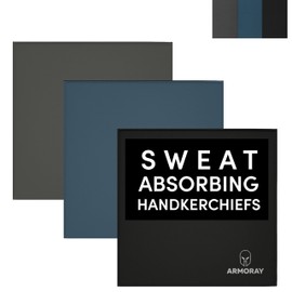 ARMORAY Sweat Absorbing Towel Handkerchief – Quick-Dry Microfiber Gym Towels for Face, Hands & Body – Workout Towel for Men, Sport Rag, Perfect for Tennis, Pickleball & Sauna Use by Women