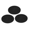 PATIKIL 5.5" Diameter Adhesive Non-Slip Backed Felt, 3 Pcs 5mm