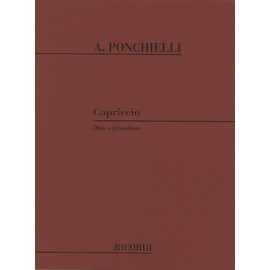 ポンキエッリ: カプリッチョ/リコルディ社/オーボエとピアノ