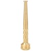 STYDDI 6" Brass Garden Water Hose Nozzle, Jet Stream Hose