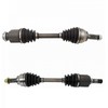 TRQ Front CV Axle Shaft Assembly Set Compatible with 2005-2006