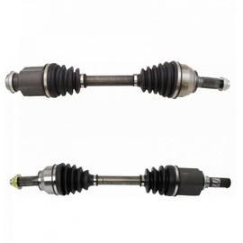 TRQ Front CV Axle Shaft Assembly Set Compatible with 2005-2006 Mazda 3 2006-2008 5