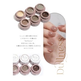 Sheer Color Gel "Dullness" Dullness Sheer Sense Slightly Coloring Gel Nail Art Gel Gel Nail Supplies Nail Gel Nail Art Popular Self Gel Nail (SHEER COLOR★Dullness [03], 03g)