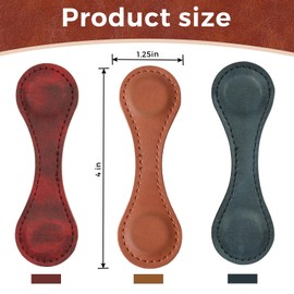 Magnetic Bookmarks，Magnetic Leather Bookmark，Magnetic Bookmarks for Women，Gifts for Women, Book Lovers, Family, Friends, Kids, Readers