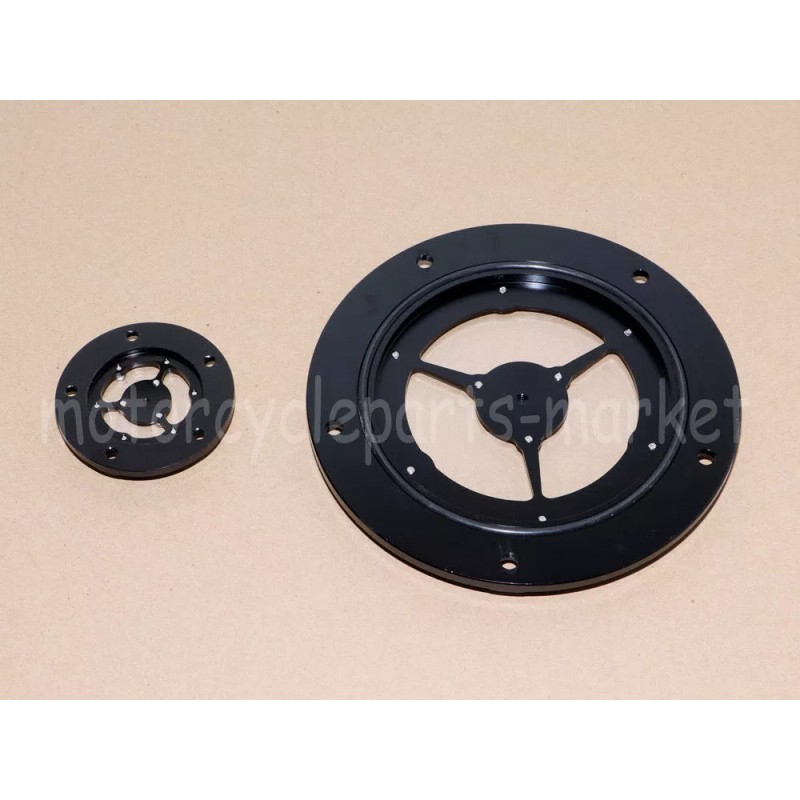 Unbraned RSD Clear Derby Timer Covers for Harley Touring Street