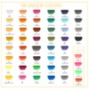 Artecho 50pcs Soft Pastels, 48 Colors Including 4 Fluorescent Colors,