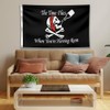 Pirate Flag 90 x 150 cm with Eyelets - Large