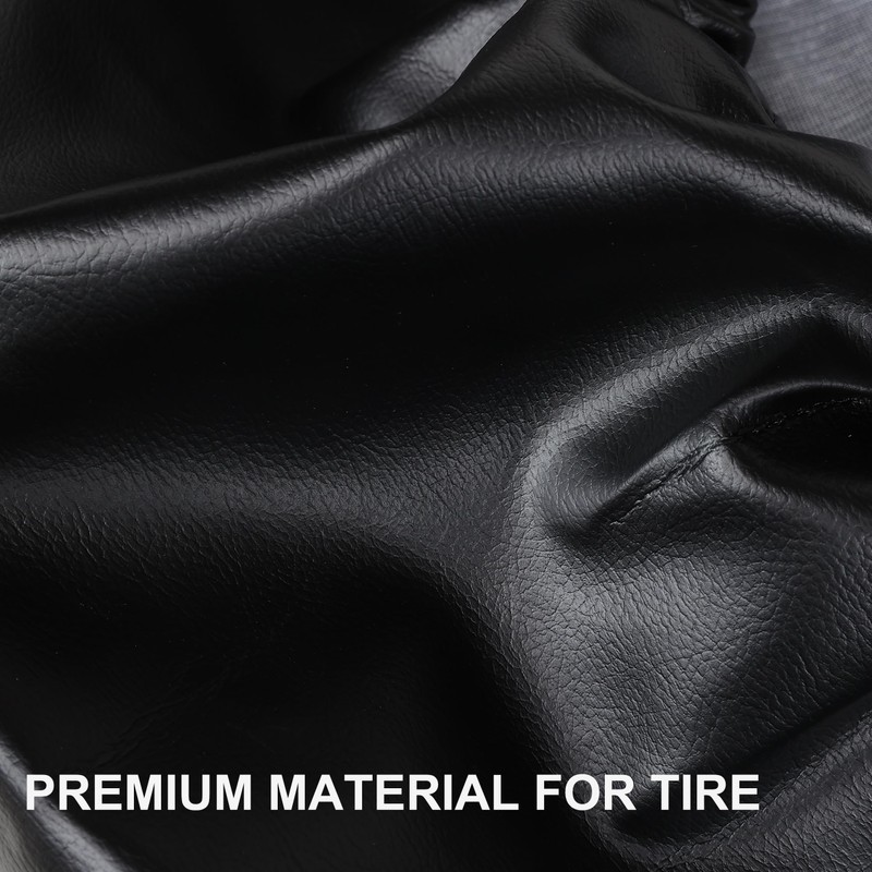 MOONET PVC Thickening Leather Tire Wheel Covers 4 Pack- Tough