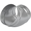 ECOPRO VENT 6" Inch 45˚ Degree Galvanized Steel Duct Elbow
