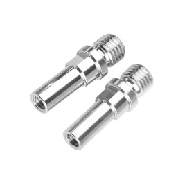 Yaruijia Titanium Alloy Bolt V Brake Bosses Post Ultralight M8 M10 Pitch 1.25mm MTB BMX Bike Service Parts (M10x1.25mm, Titanium)