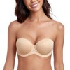 Lemorosy Women's Strapless Bra, Full Cup, Underwire, Removable Straps, Large