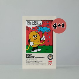 TheFaceShop Ugly Lovely Mask Set 23 mL x10 (Potato x5 + Mandarin x5)