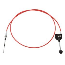 3 m Throttle Cable, PU Tube, Stainless Steel Joint,Manual Throttle Cable,for Sprinkler Cart, Truck, Excavator, etc.