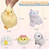 5 Pcs Animals Taba Squishy Toys, Stress Relief Squishies Fidget